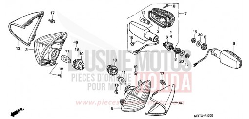 CLIGNOTANT XL1000V1 de 2001